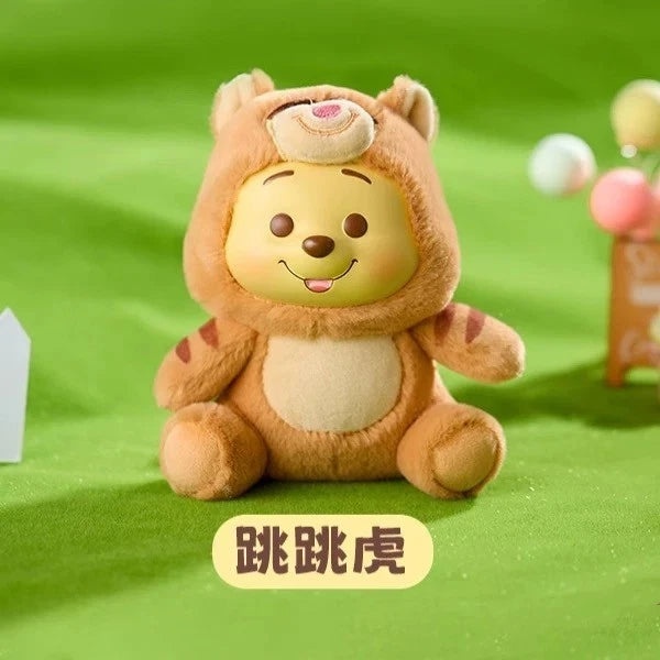 MINISO Disney Winnie The Pooh Naughty Team Plush Pendant Blind Box