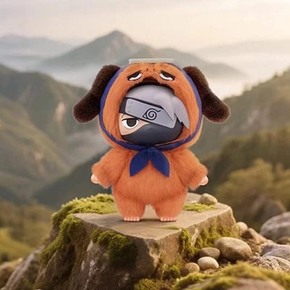 EAKI Naruto Beast Party Plush Pendant Blind Box Figure Anime