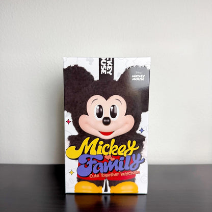 POP MART Disney Mickey Family Cute Together Keychain Blind Box