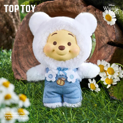 TOPTOY Winnie the Pooh Candy Bear Series Plush Blind Box Keychain