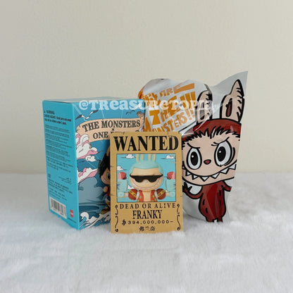POP MART Labubu The Monsters x One Piece Series Figure Toys Dolls
