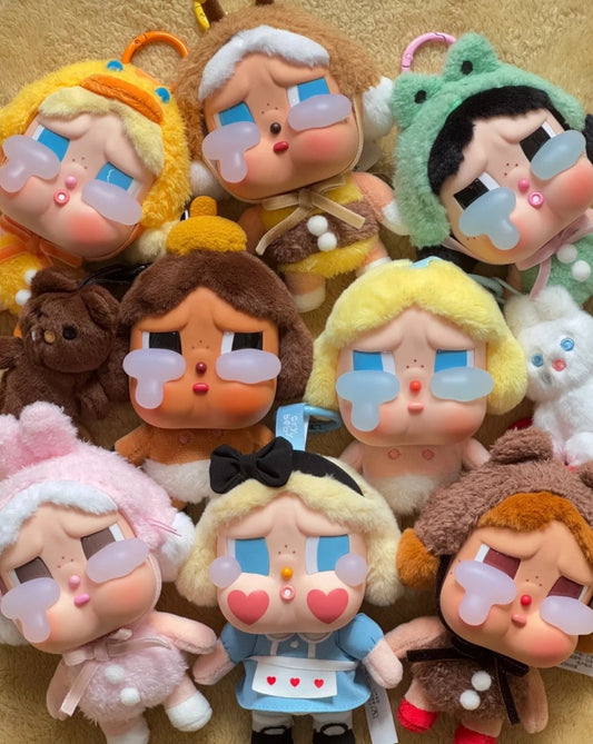 POP MART Crybaby Crying Again Series Vinyl Plush Keychain