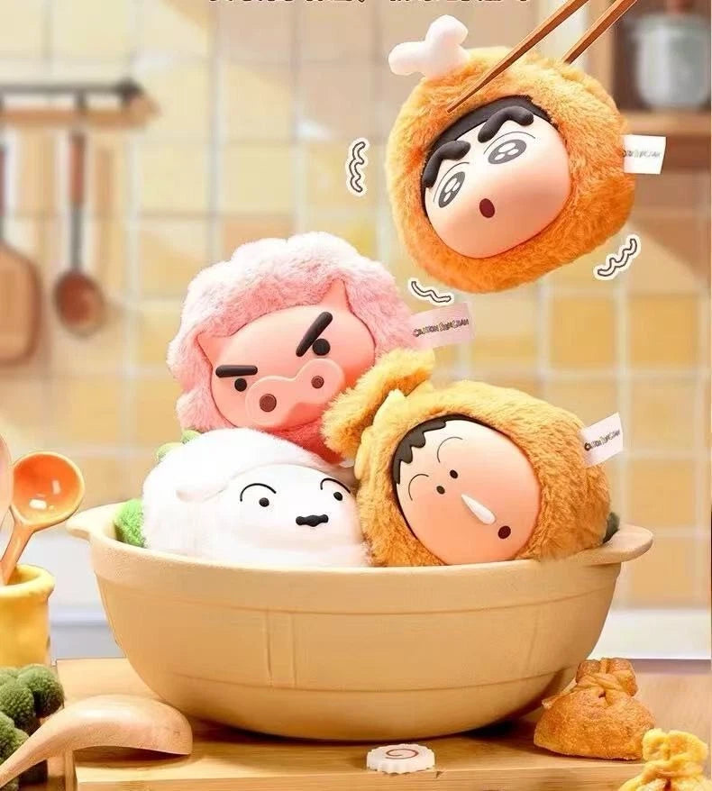Crayon Shin-Chan Oden Series Blind Box Coin Purse Pendant