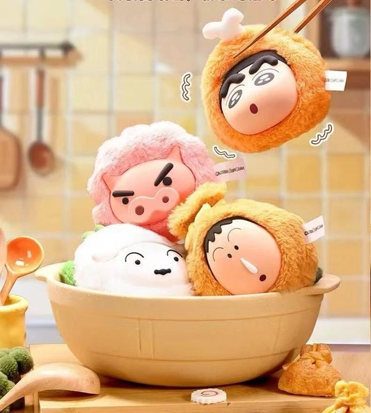 Crayon Shin-Chan Oden Series Blind Box Coin Purse Pendant