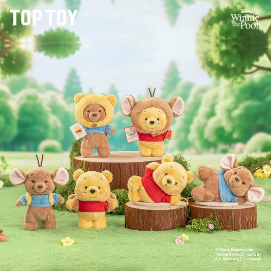 TOPTOY Winnie the Pooh & Roo Forever Friends Series Plush Blind Box